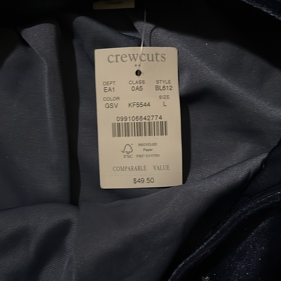 Crewcuts navy blue skirt size 10-11 - Picture 6 of 6